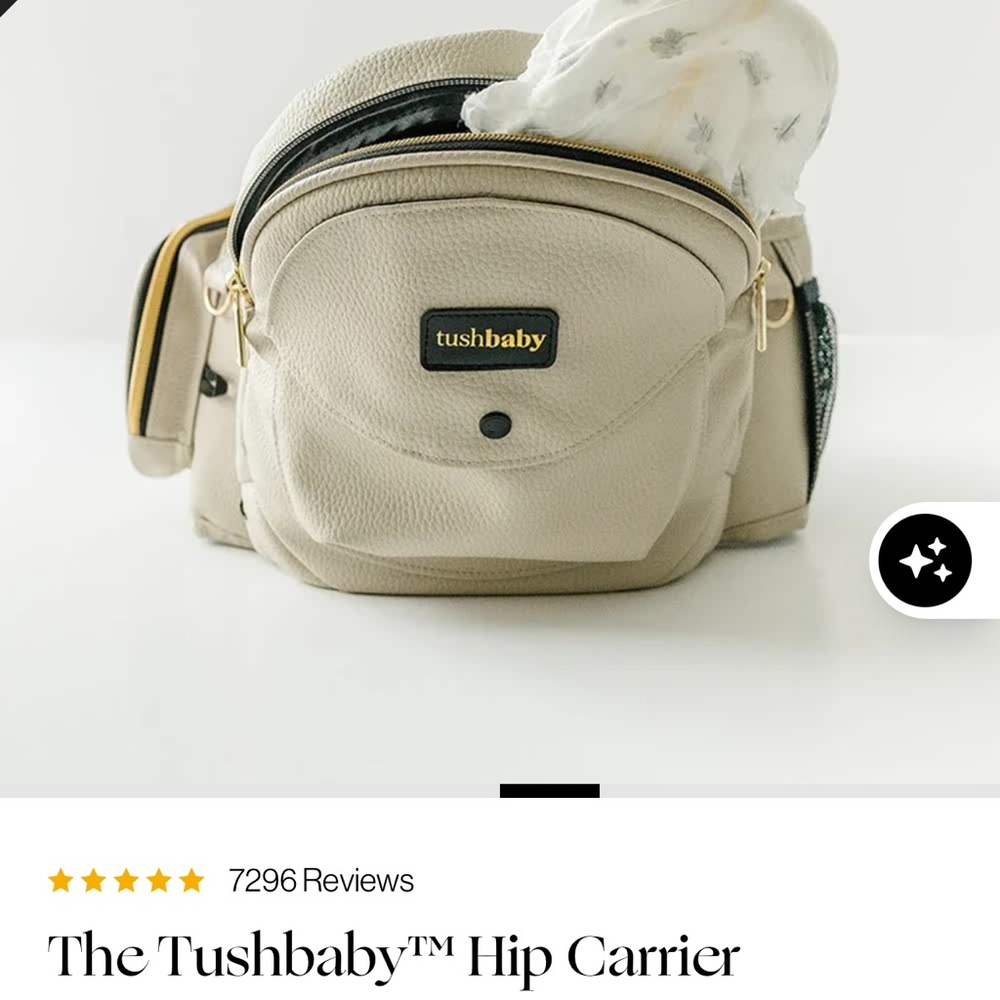 TushBaby hip carrier